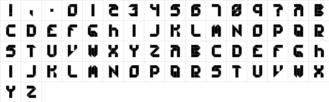 Collective S BRK Regular font glyphpreview