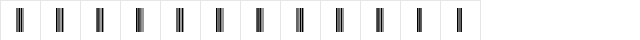 Code-25-Ind Normal font glyph preview Code-25-Ind Normal font glyphpreview