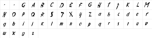 Applejuiced Original font glyph preview Applejuiced Original font glyphpreview