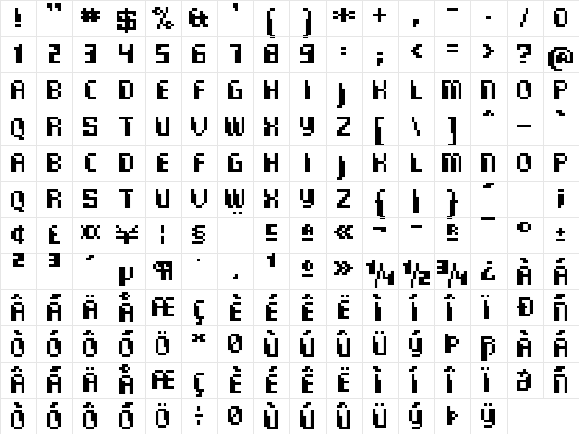 Commo  Regular Regular font glyphpreview