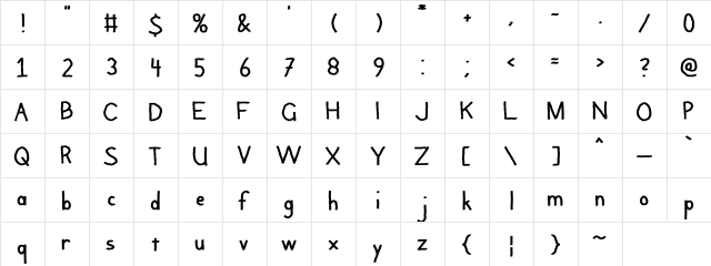Argaila Regular font glyphpreview