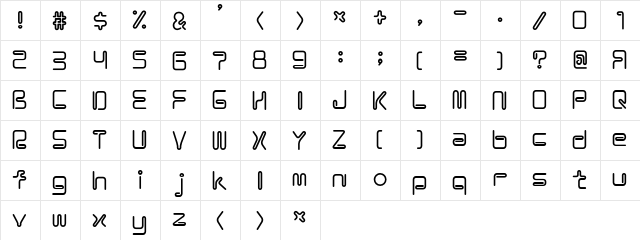 Coil Bold font glyphpreview