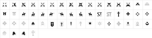 Archangel Icon font glyphpreview