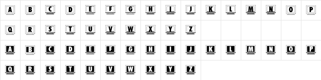CompuPhont Regular font glyphpreview