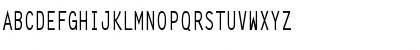 LetterGothicCond Bold Font