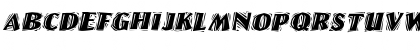 LinoLetterCutRagged Italic Font