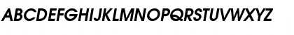 Moderne Demi Oblique Font