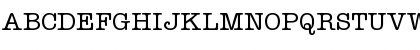 ModernTypewriter Regular Font