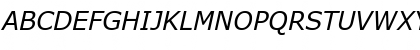 MS Reference Sans Serif Italic Font