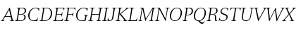 Nuance Light SSi Light Italic Font