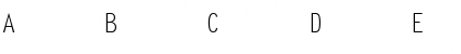 Ocelot Monowidth Normal Font