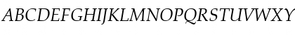 Palatino Linotype Italic Font
