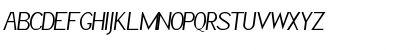 RSSlantInf Regular Font