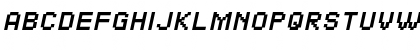 SF Pixelate Bold Oblique Font