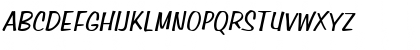 Simpson Italic Font