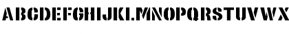 StencilSansExtrabold normal Font