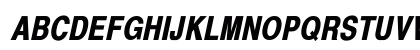 Xerox Sans Serif Narrow Bold Oblique