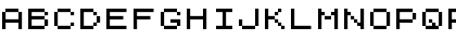 ZX81 Regular Font