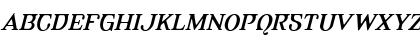 Alembic RegularItalicOne Font