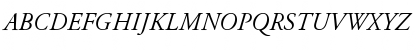 APCGaramondC Italic Font