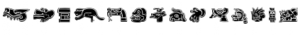 AztecDaySigns Regular Font