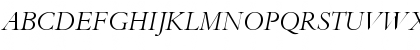 Bembo Titling MT Std Italic Font