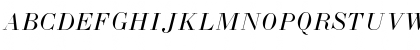 BodoniH-Italic Regular Font