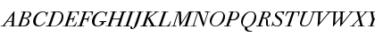 Bodoni Twelve ITC Book Italic OS Font