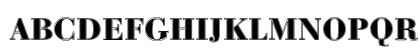 Bauer Bodoni T In1 Regular Bauer Bodoni T In1 Regular