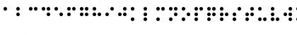 BRAILLE REGULAR Font