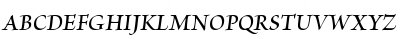 Brioso Pro Semibold Italic Subhead Font