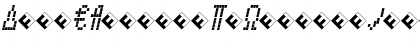 CallSix-ItalicExp Regular Font