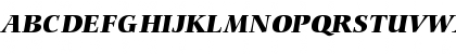 Bitstream Carmina Black Italic Font