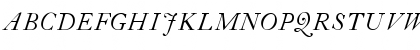 CaslonLW-Italic Regular Font
