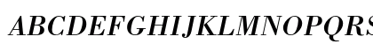 Bodoni LT Std Italic