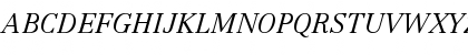 Linotype Centennial 46 Light Italic Font