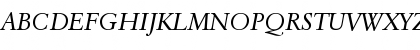 Classical Garamond Italic Font
