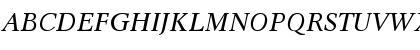 Concorde BE Italic with Oldstyle Figures Font