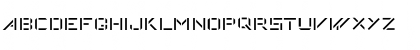DeStijl Stencil Font