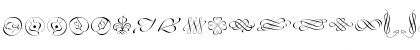 Zapfino Linotype Ornaments Regular Font