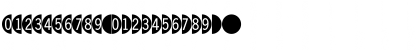 DoubleDigits Round Font