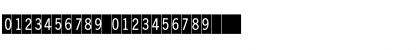 DoubleDigits Square Font