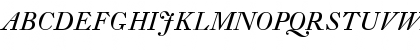 DTL Fleischmann D Caps Italic Font