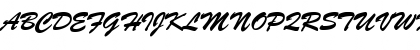 Brush Script D Regular Font