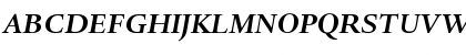 DTL Haarlemmer D Bold Italic Font