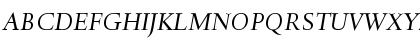 DTL Haarlemmer SD Italic Font