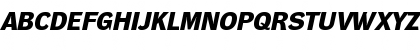 DynaGrotesk DE Bold Italic Font