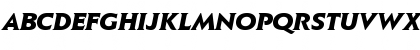 Elan AT Black Italic Font