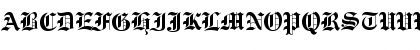 Engravers' Old English Bold Font Engravers' Old English Bold Font