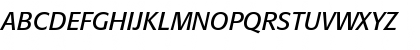 Formata Italic Font